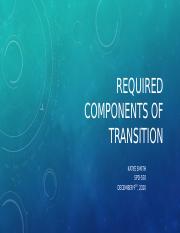 SPD-550 Required Components of Transition.ppt