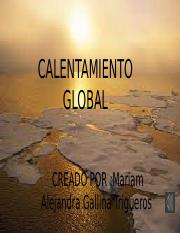 CALENTAMIENTO GLOBAL.pptx