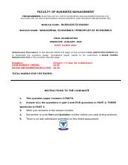 BUSS2105 _ ECON1002 PRINCIPLES OF ECONOMICS - MANAGERIAL ECONOMICS.docx