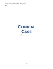 Clinical Case Study - CRP.docx