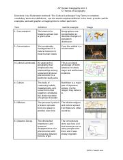 5 Themes of Geography vocabulary Justina Lusby p.4 Doc.docx