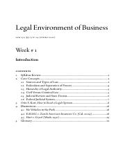 LAW 230 – Week # 1 Reading Assignment.pdf