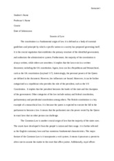 Sources of  Law_Essay