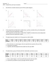 HW 1 - Scatter  Plots and Correlation (1).docx