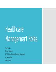 Introduction to Healthcare Management PP 2 .pptx