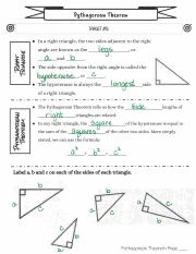 00 Unit 9 Target #5--Pythagorean Theorem Notes KEY--8CC.pdf