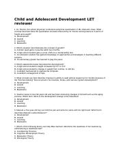 Child and Adolescent Development LET reviewer.docx
