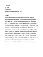 Carissa_Penta_HIS365B_ Annotated Bibliography, Abstract and Thesis.docx