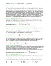 Formulation of Differential Equations.pdf