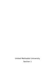 United Methodist University.docx