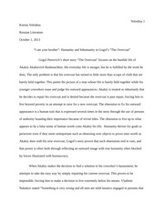Gogol essay-1