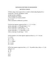 revision-questions-on-regression.doc