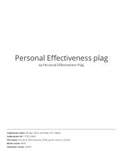 Personal Effectiveness plag.pdf
