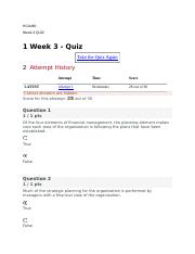 HCA460 week 3 quiz.docx