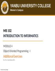 MIS102_CH4_Additional Exercises.pptx