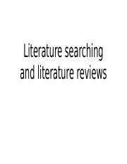 Session 14 - Literature Search and Literature Review.pptx