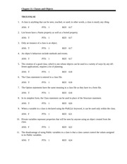 Answers Quiz 11