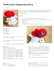 Amigurumi Today - Small Rooster.pdf