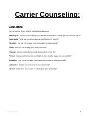 Carrier Counseling.doc