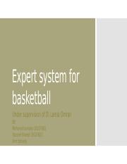 Expert system for Football.pptx