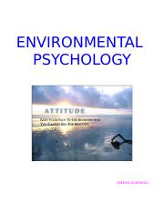 Environment psychology.doc