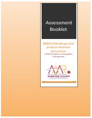CA - BSBITU306_Student Assessment.docx