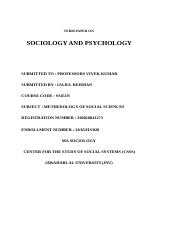 TERM PAPER ON SOCIOLOGY AND PSYCHOLOGY.docx