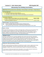 New Lesson 8 Structuring your Writing non-fiction - tutor.pdf
