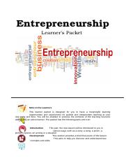 Study Materails - Entrepreneurship 1.docx