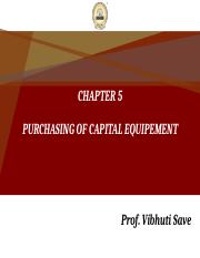 CH 5_Purchasing of Capital Equipment.ppt