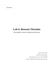 Lab 6_Benzene Nitration lab report Sooyeon Cha.docx