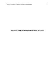 MIS301 Cybersecurity Research Report.docx