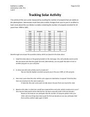 Loeffler, K Lab 9 Tracking Solar Activity.docx