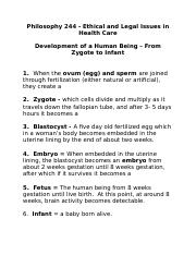 Biology 101 From Zygote to Infant (1).docx