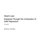 Mya Molloy - Hess's Law.pdf