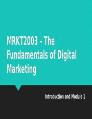 MRKT 2003 Module 1 Introduction Student.pptx