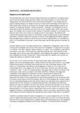 essay about aristotles nicomachean ethics essay about aristotles nicomachean ethics