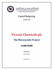 Victoria Chemicals plc The Merseyside Project A CASE STUDY.pdf