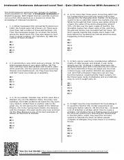 Irrelevant Sentences Advanced Level Test - 3.pdf