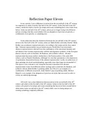 Reflection Paper Eleven.docx
