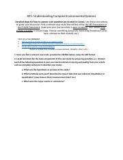 SD1 Complex Environmental Systems WORKSHEET .docx