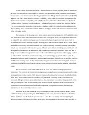 research paper on financial crisis
