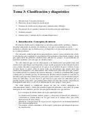 Tema 3 CLASIFICACION Y DIAGNOSTICO.pdf