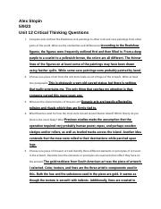 Unit 12 Critical Thinking Questions.docx
