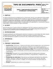 ASEO Y SANITIZACIÓN DE EQUIPOS, UTENCILIOS Y ESTRUCTURA ASEU-POES-05.doc