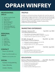 Pre-Reading - Sample Marketing Resume.pdf