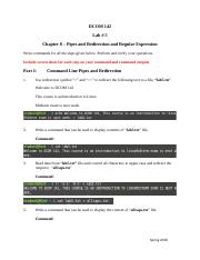 Lab 5 - Chapter 8-Pipes and Redirection and RegEx(1).docx