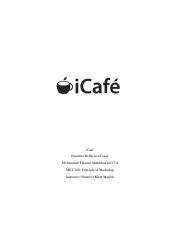 Business Reflection - iCafe.docx