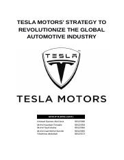 20170525 Group B (Case 17 - Tesla) v0