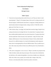 Independent Reading Project - The Alchemist.docx